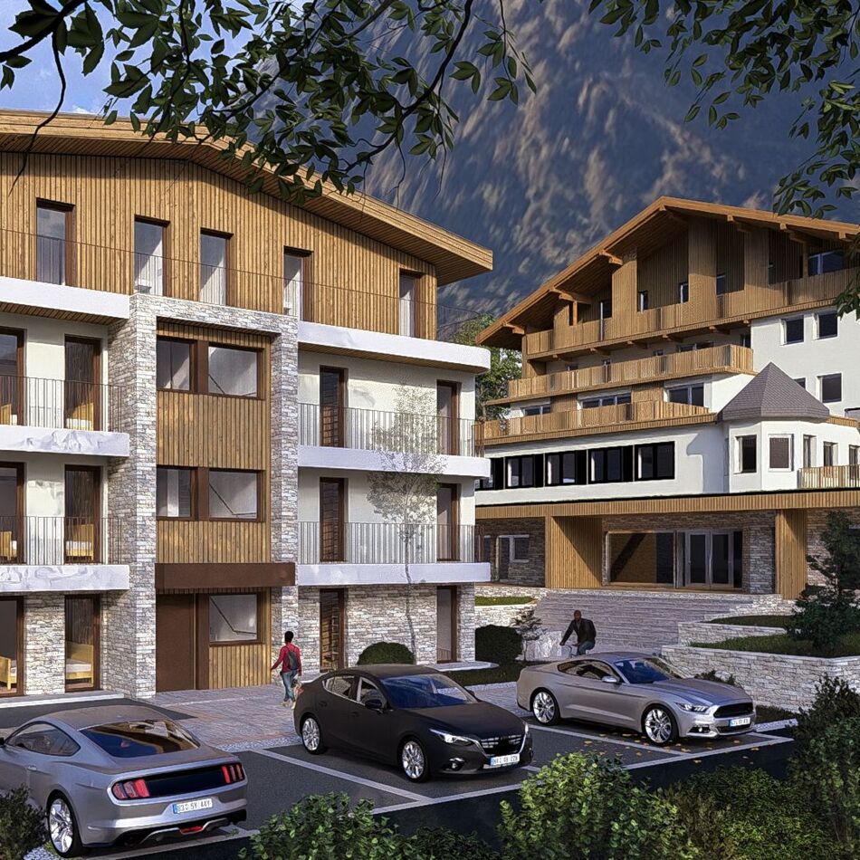 Visualisierung - Schrofenblick Alpen Resort in Mayrhofen